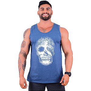 Regata Clássica Tradicional Masculina MXD Conceito Forest Skull