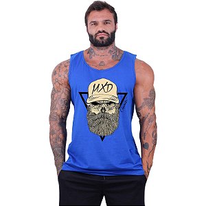 Regata Clássica Tradicional Masculina MXD Conceito Caveira Lenhador