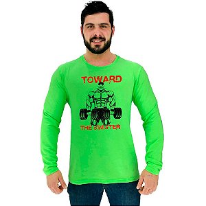 Camiseta Manga Longa Moletinho MXD Conceito Toward The Sinister