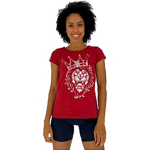 Camiseta Babylook Feminina MXD Conceito Rei Leão Lion King