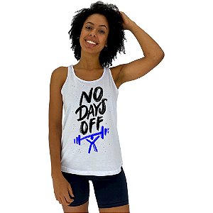 Regata Feminina Recorte Nadador MXD Conceito No Days Off