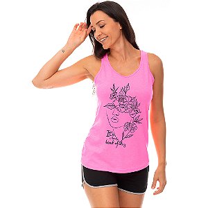 Regata Feminina Recorte Nadador MXD Conceito Love Fitness