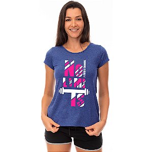 Camiseta Babylook Feminina MXD Conceito No Limits Sem Limites