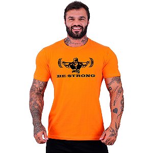 Camiseta Tradicional Masculina Manga Curta MXD Conceito Be Strong