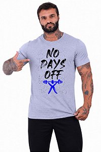 Camiseta Tradicional Masculina Manga Curta MXD Conceito No Days Off