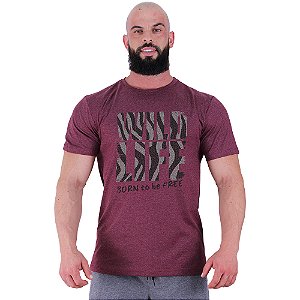 Camiseta Tradicional Masculina Manga Curta MXD Conceito Wild Life