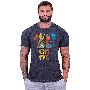 Camiseta Tradicional Manga Curta MXD Conceito Just Be Cool Seja Legal