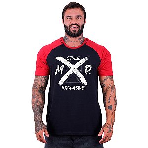 Camiseta Tradicional Masculina Manga Curta MXD Conceito Style Exclusive Estilo Exclusivo