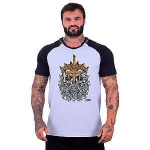 Camiseta Tradicional Manga Curta MXD Conceito Poseidon Rei Dos Mares