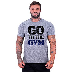 Camiseta Tradicional Manga Curta MXD Conceito Go To The Gym