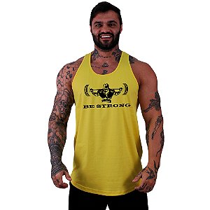 Regata Longline Masculina MXD Conceito Be Strong Agachamento