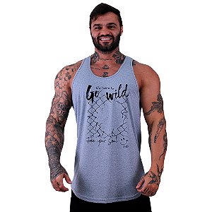 Regata Longline Masculina MXD Conceito È Hora De Ir À Loucura Liberte Sua Alma