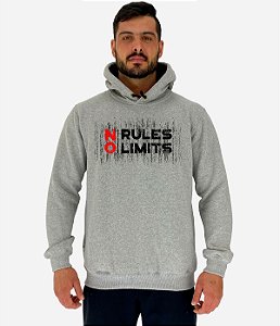Blusa Moletom Masculino MXD Conceito Com Touca No Rules No Limits