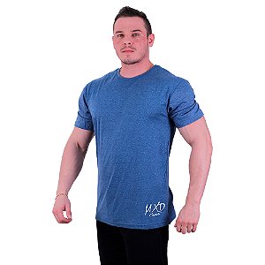 Camiseta Tradicional Masculina MXD Conceito Estampa Lateral Logo Horizontal