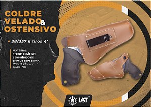 COLDRE 38 4" 6 TIROS - RT627 4" 7 TIROS