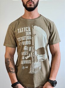 Camiseta IAT Ruído Cáqui