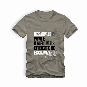 Camiseta IAT Desarmar Cáqui