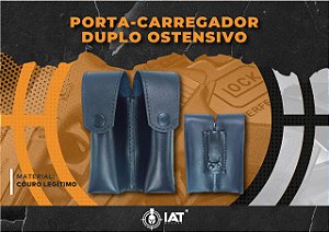PORTA CARREGADOR IAT DUPLO OSTENSIVO