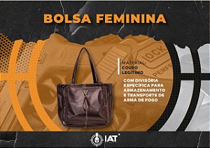 BOLSA TÁTICA FEMININA IAT