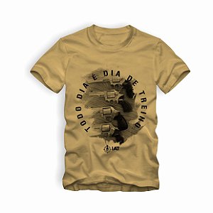 Camiseta IAT Todo Dia é Dia de Treino Cáqui