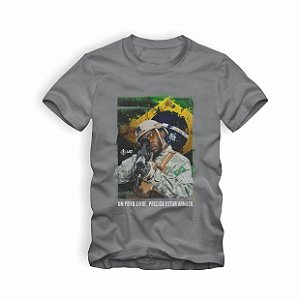 Camiseta IAT Povo Livre Armado Chumbo