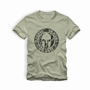 Camiseta IAT Pátria Armada Brasil Cáqui