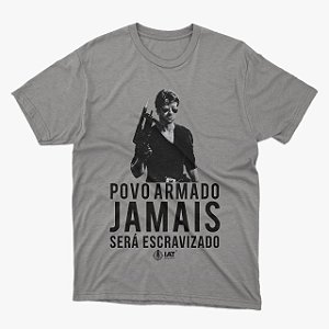 Camiseta IAT Stallone Chumbo