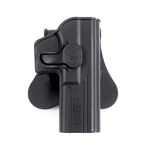 COLDRE DESTRO TARÂNTULA OWB PLATAFORMA GLOCK® STANDARD (G17, G22* E G31) BR FORCE (linha secundária Invictus)