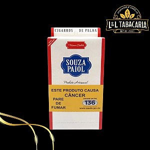 PALHEIRO SOUZA PAIOL MAMA CADELA CAIXA C/10 MAÇOS | 20 PALHEIROS