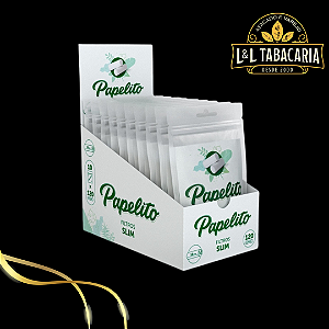 FILTRO PAPELITO SLIM | CAIXA C/ 10