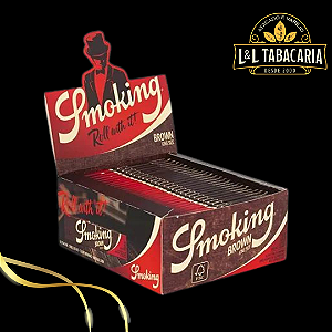 SEDA SMOKING BROWN KING SIZE | CAIXA C/ 50