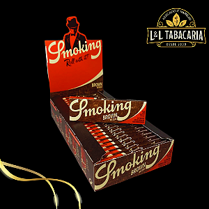 SEDA SMOKING BROWN MINI SIZE | CAIXA C/ 25