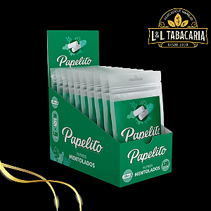 FILTRO PAPELITO MENTOLADO | CAIXA C/ 10