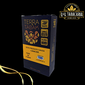 TABACO TERRA TABAK SEDA BROWN | CAIXA C/ 10