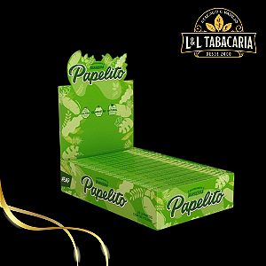 SEDA PAPELITO HEMP MINI SIZE | CAIXA C/ 25