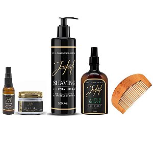 Kit Viking Moderno (4 melhores itens para os barbudos) +Brinde