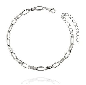 Pulseira Gardênia Ródio