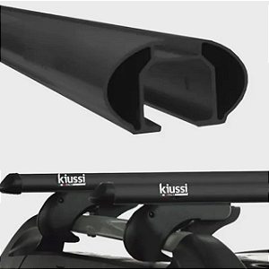 Travessa para longarina universal Kiussi Belluno sem chave em alumino cor preto