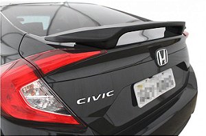 Aerofolio Honda Civic 2017 em diante geraçao 10 sem luz freio