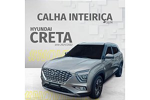 Calha chuva Creta 2021 diante (nova geraçao) acrilica TG Poli