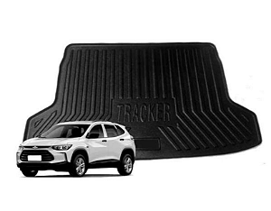 Tapete porta mala abandejado Tracker 2021 diante superior