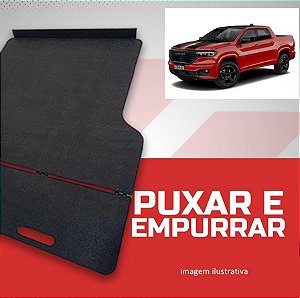 Tapete caçamba Rampage puxe empurre com dobradiça