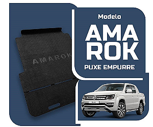 Tapete caçamba Amarok CD puxe empurre com dobradiça