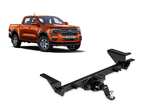 Engate Ranger 2024 em diante Keko ponteira removível 1500kg