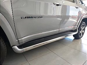 Estribo Rampage 2023 Diante Plataforma Personalizado Prata Billet