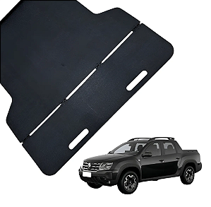 Tapete caçamba Renault Oroch puxe empurre com dobradiça