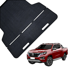 Tapete caçamba Fiat Titano puxe empurre com dobradiça