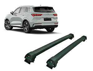 Travessa Para Longarina Ford Territory 2024 diante em aluminio Preta Long Life