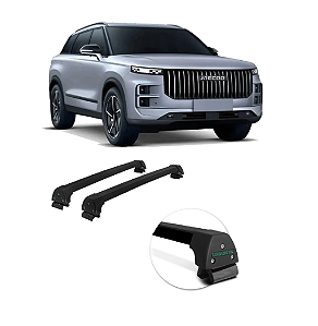 Travessa Para Longarina Jaecoo 7 em aluminio preto Long Life