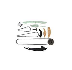 KIT DISTRIBUICAO 3CORRENTES/ENGRENAGEM/7GUIAS/2TENSORES - KD0079 INDISA